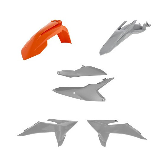 Kit plastiques - Orange Gris - ACERBIS KTM 85 SX 2025