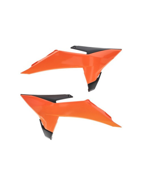 Ouies de radiateurs - Orange Noir - ACERBIS KTM 85 SX 2025