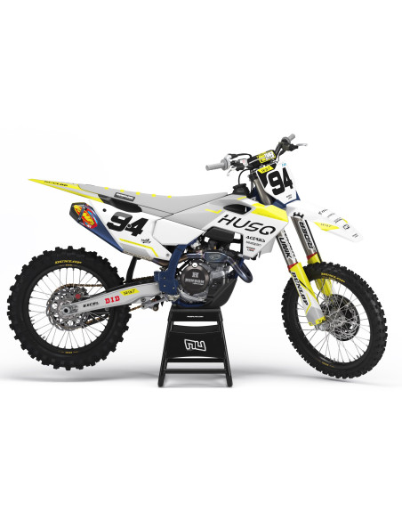 Kit Déco Rider Unik Husqvarna WAT GREY 250 TE 2017-2019
