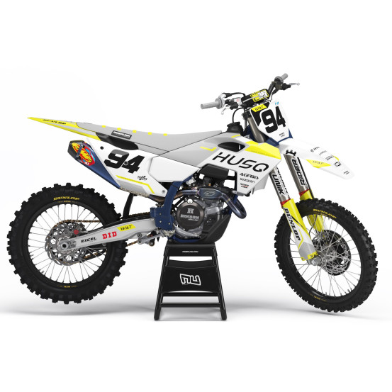 Kit Déco Rider Unik Husqvarna WAT GREY 300 TE 2024