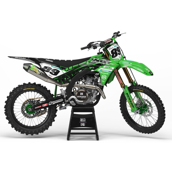 Kit Déco Rider Unik Kawasaki OSHI 85 KX 100 KX 1998-2013