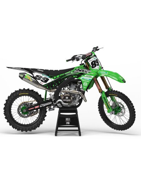 Kit Déco Rider Unik Kawasaki OSHI 250 KXF 2017-2020