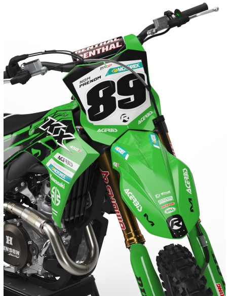 Kit Déco Rider Unik Kawasaki OSHI 250 KXF 2017-2020