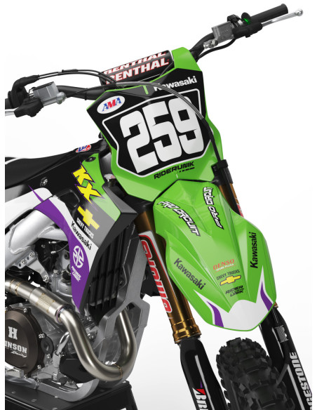 Kit Déco Rider Unik Kawasaki FROST 110 KLX 2010-2020