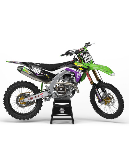 Kit Déco Rider Unik Kawasaki FROST 85 KX 100 KX 2014-2022