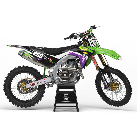 Kit Déco Rider Unik Kawasaki FROST 250 KX 1999-2002