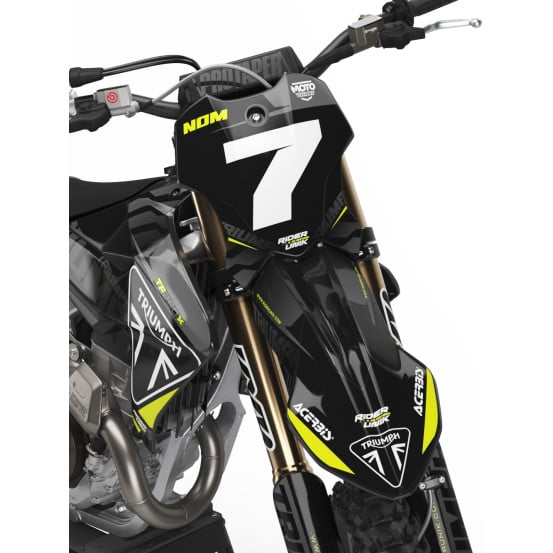 Kit Déco Rider Unik Triumph SHAD 450 TF-E 2026