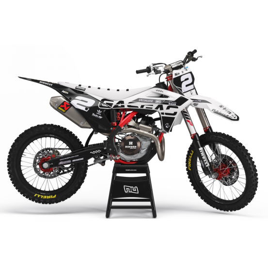 Kit Déco Rider Unik Gas Gas MELCWHITE 350 ECF 2025-2026