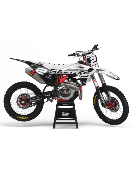 Kit Déco Rider Unik Gas Gas MELCWHITE 450 ECF 2025-2026
