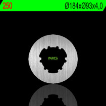 Disque de frein NG avant 184x93x4,0