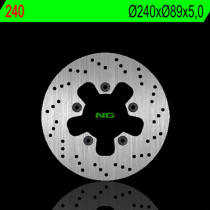 Disque de frein fixe arrière droit NG 240x89x5,0