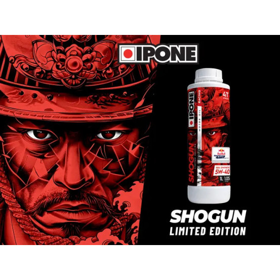 Huile moteur 4T IPONE SHOGUN 10W40 1 Litre ÉDITION LIMITÉE