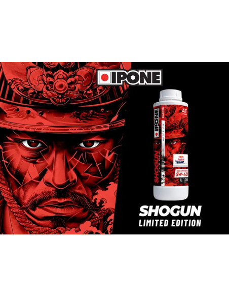 Huile moteur 4T IPONE SHOGUN 10W40 1 Litre ÉDITION LIMITÉE