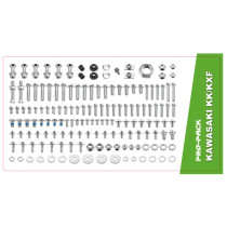 Coffret de vis Pro Pack Offroad BUD RACING - KAWASAKI KX / KX-F 2