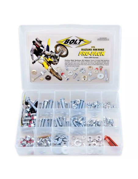 Coffret de vis Pro Pack BOLT - SUZUKI RM / RM-Z