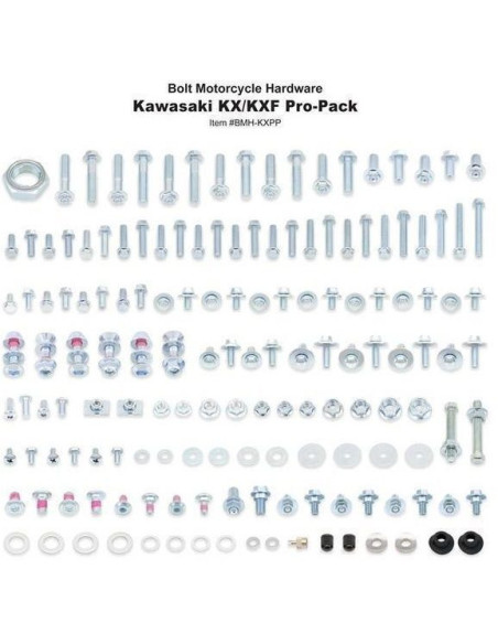 Coffret de vis Pro Pack BOLT - KAWASAKI KX / KX-F
