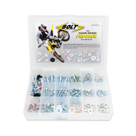 Coffret de vis Pro Pack BOLT - SUZUKI RM / RM-Z