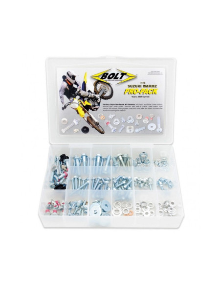 Coffret de vis Pro Pack BOLT - SUZUKI RM / RM-Z