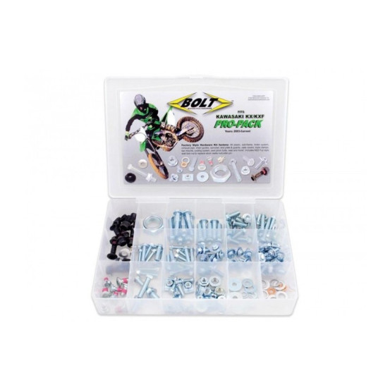 Coffret de vis Pro Pack BOLT - KAWASAKI KX / KX-F