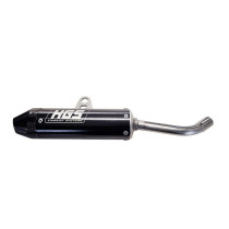 Silencieux alu Noir embout carbone HGS - KTM 125 SX 2023- / Husqvarna 125 TC 2023-
