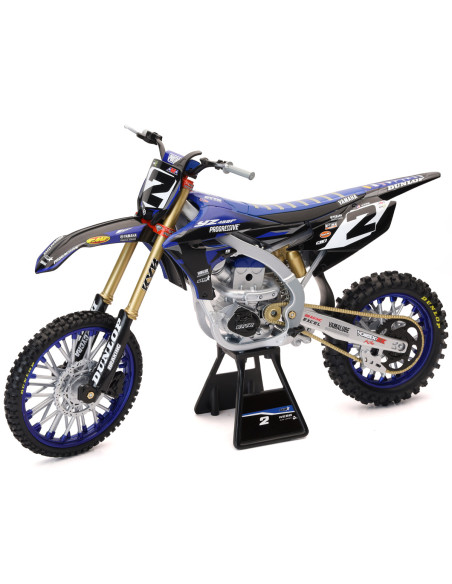 Moto miniature Yamaha 450 YZF C. WEBB - Echelle 1/6°