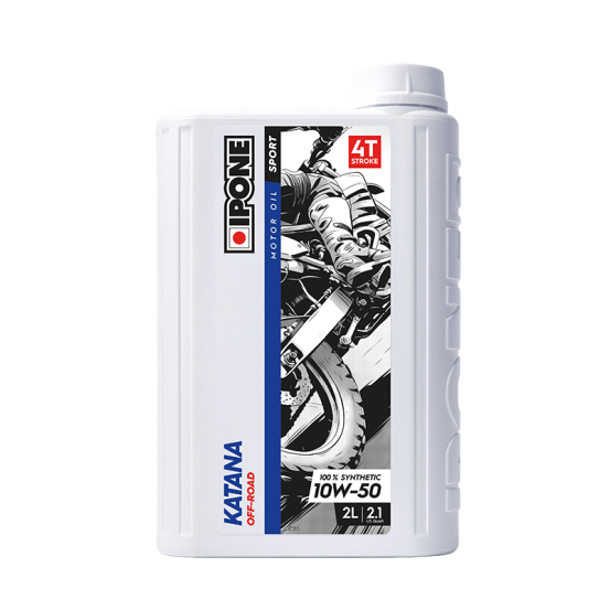 Huile moteur 4T IPONE 10W50 Katana Off Road 2 Litres