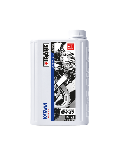Huile moteur 4T IPONE 10W50 Katana Off Road 2 Litres