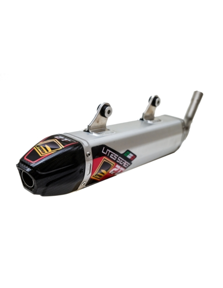 Silencieux d'echappement FRESCO carby alu carbone Sherco 125 SER 2018-2024