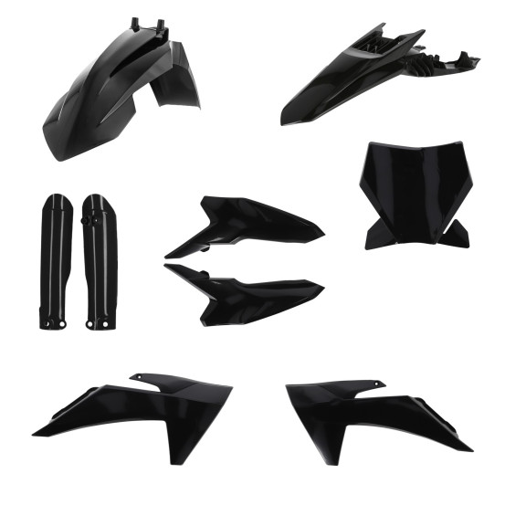Kit plastiques complet - Noir - ACERBIS KTM 65 SX 2024