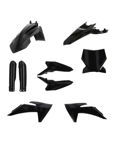 Kit plastiques complet - Noir - ACERBIS KTM 65 SX 2024