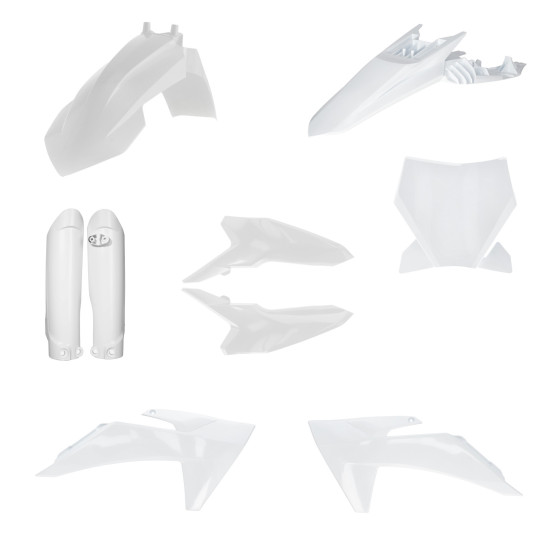 Kit plastiques complet - Blanc - ACERBIS KTM 65 SX 2024
