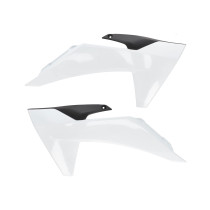 Ouies de radiateurs - Blanc Noir - ACERBIS KTM 65 SX 2024