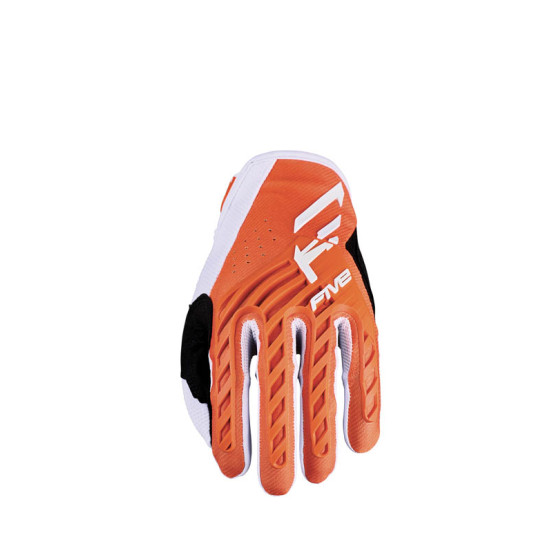 Gants Cross enfant Five MXF3 Evo - Orange Blanc