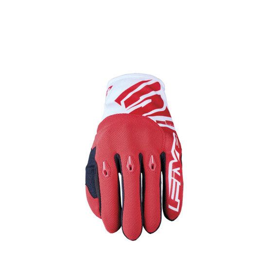 Gants Cross Five E3 Evo - Blanc Rouge