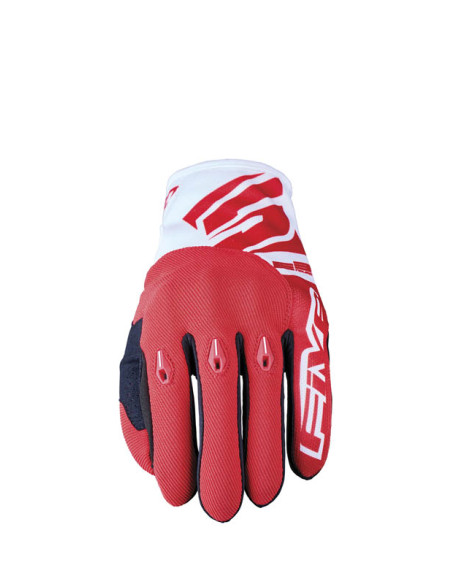 Gants Cross Five E3 Evo - Blanc Rouge