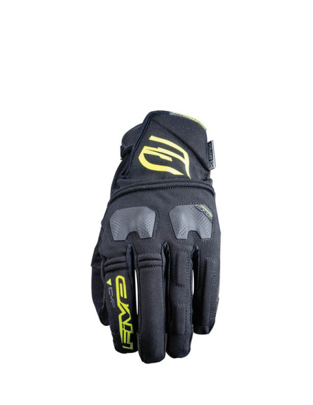 Gants Cross Five E-WP - Noir Jaune Fluo