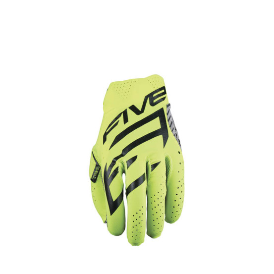 Gants Cross Five MXF Race - Jaune Fluo