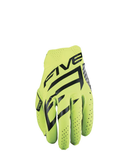 Gants Cross Five MXF Race - Jaune Fluo