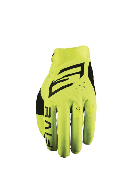Gants Cross Five MXF1 Evo - Jaune Fluo
