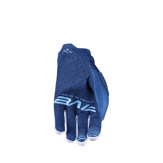 Gants Cross Five MXF2 Evo Split - Bleu Blanc Bleu