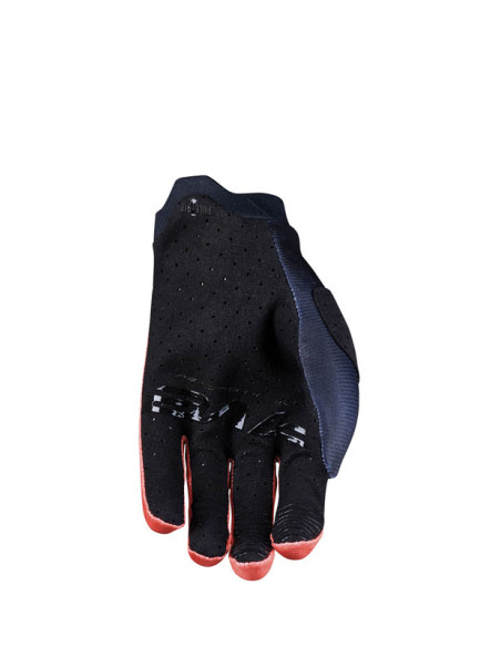 Gants Cross Five MXF2 Evo Split - Noir Orange Rouge