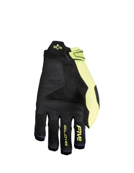 Gants Cross Five MXF3 Evo - Noir Jaune Fluo