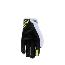 Gants Cross Five MXF4 Core - Blanc Bleu Jaune Fluo 2
