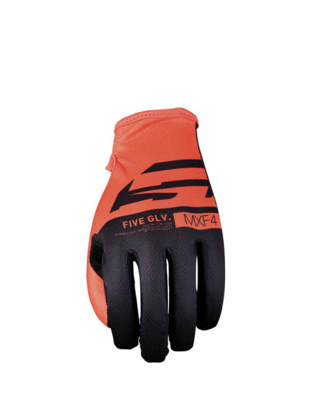 Gants Cross Five MXF4 Core - Orange Fluo