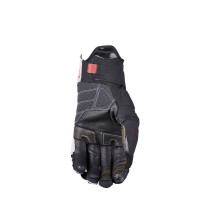 Gants moto Adventure Five TFX1 Airflow Court - Gris Rouge Fluo 2