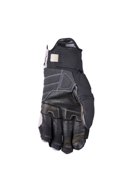 Gants moto Adventure Five TFX1 Airflow Court - Sable Marron