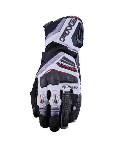 Gants moto Adventure Five TFX1 GTX - Gris Gris Rouge