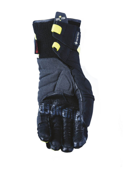 Gants moto Adventure Five TFX1 GTX - Jaune Fluo Gris