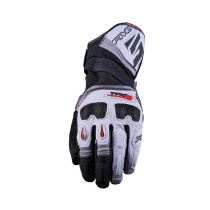 Gants moto Adventure Five TFX2 WP - Gris Gris Rouge