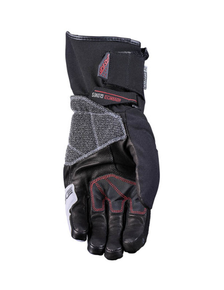 Gants moto Adventure Five TFX2 WP - Gris Gris Rouge